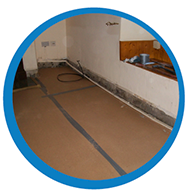 Rising damp control damp proofing floors North East
