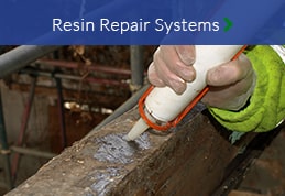 Resin repair systems wood preservation North East