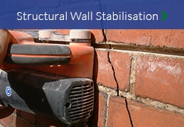Structural wall stabilisation and crack stitching property preservation North East
